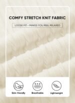 JMIERR Mens Casual Polo Shirt Summer Short Sleeve Vacation Button Beach Knit Stretchy Golf Shirts - Image 7