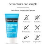 Neutrogena Rapid Wrinkle Repair Retinol Face Moisturizer, Fragrance Free, Anti-Aging Face Cream with Retinol & Hyaluronic Acid, 1.7 oz + Trial Size Hydro Boost Facial Cleanser, 0.5 fl. oz - Image 9