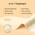 MAREE V Line Lifting Mask with 24K Gold – Deep Collagen Face Mask for Women – Jawline Shaper Mask with Retinol & Hyaluronic Acid – Neck Tightening & Firming - Double Chin Strap for Face Lift - Image 6