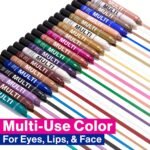 wet n wild Color Icon Cream Eyeliner Eyeshadow Multi-Stick, Moisturizing, Nourishing Velvety Cream-to-Powder Buildable & Blendable Formula, Cruelty-Free & Vegan - Blue Lah Lah - Image 3