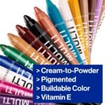 wet n wild Color Icon Cream Eyeliner Eyeshadow Multi-Stick, Moisturizing, Nourishing Velvety Cream-to-Powder Buildable & Blendable Formula, Cruelty-Free & Vegan - Blue Lah Lah - Image 5