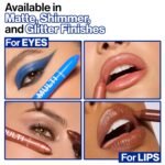 wet n wild Color Icon Cream Eyeliner Eyeshadow Multi-Stick, Moisturizing, Nourishing Velvety Cream-to-Powder Buildable & Blendable Formula, Cruelty-Free & Vegan - Blue Lah Lah - Image 6