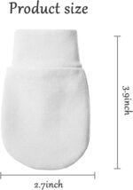 Baby Mittens No Scratch Mittens Infant Soft Gloves Mittens for 0-6 Months Boys Girls - Image 3