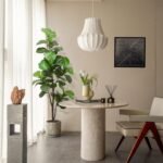 Artificial Fiddle Leaf Fig Tree 6ft, Large Faux Plant Fake Ficus lyrata Silk Trees with Pot for Indoor Outdoor House Living Room Office Home Decor - Image 5