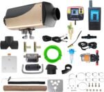 7kW Diesel Heater 12V All-in-One Water -Air Heater with LCD Display,Aviation Plug,Auto Temp Control,for RV Water Tank Heating, Diesel Parking Heater for RVs, Trucks, Ships - Image 2