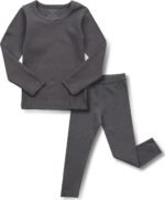 AVAUMA Baby Boys Girls Pajama Set Kids Toddler Snug fit Basic Cotton Sleepwear pjs for Daily - Image 2