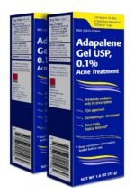 Adapalene 0.1% USP Gel, Paraben Free, Retinoid Acne-Prone Facial Treatment for Sensitive Skin, Prescription Strenght (3.2) - Image 2
