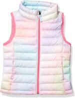 Amazon Essentials Girls and Toddlers' Lightweight Water-Resistant Packable Puffer Vest - Image 2
