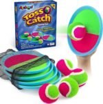 Ayeboovi Toss and Catch Ball Game Outdoor Toys for Kids Yard Games Beach Toys Outside Games for 3 4 5 6 7 8 9 10 Year Old Boys Girls (Upgraded) - Image 2