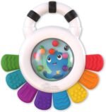 Baby Einstein Outstanding Opus The Octopus Sensory Rattle & Teether Multi-Use Toy, BPA Free & Chillable, 3 Months & up, Multicolored - Image 2