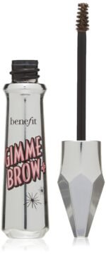 Benefit Gimme Brow+ Volumizing Fiber Gel, #3 Medium Neutral Light Brown, 0.05 Fl Oz - Image 2