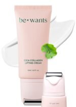 Bewants gua sha neck cream roller, korean neck cream with massage roller, rapid lift neck serum roll on, moisturizer for tightening skin with centella asiatica (1 Pack) - Image 2