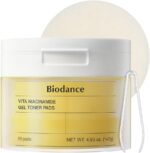 Biodance Vita Niacinamide Gel Toner Pads, Dark Spot Corrector, Evening Skin Tone, Gentle Exfoliating Toner Pads with Vitamin C, Korean Skincare, Stocking Stuffersㅣ4.93 fl.oz.(140g)*60Pads - Image 2