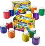 Crayola Washable Kids Paint Set (12ct), Classic and Glitter Paint for Kids, Arts & Crafts Supplies for Classrooms, Toddler Painting Kit, Gifts, Ages 3, 4, 5 [Amazon Exclusive] - Image 2