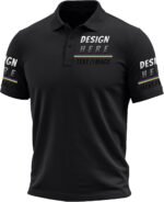 Custom Polo Shirts for Men Design Your Own Golf Jersey Personalized Print/Embroidered Text - Image 2