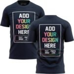 Custom Shirts for Men, Add Any Image or Text, Perfect for Customized Birthday, Business, Promotional and Graduation T Shirts Black - Image 2
