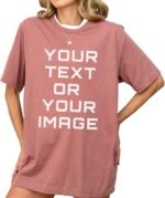 Custom Your Text Shirt, Personalized Your Image T-Shirt, Customized Your Photo Shirt Sweatshirt Hoodie - Image 2