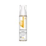 DERMA E Vitamin C Concentrated Serum, 2 Oz, with Hyaluronic Acid, Vitamin E & Aloe, All Natural, Antioxidant-Rich Concentrated Formula, Hydrating & Brightening Vitamin C Face Serum - Image 2