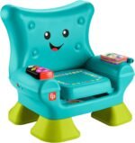 Fisher-Price Toddler Learning Toy Laugh & Learn Smart Stages Chair with Music Lights & Activities for Infants Ages 1+ Years, Teal - Image 2