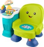 Fisher-Price Toddler Toy Laugh & Learn Song & Story Learning Chair with Music Lights & Activities for Kids Ages 1+ Years (Amazon Exclusive) - Image 2