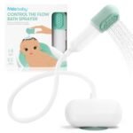 Frida Baby Control The Flow Bathtub Sprayer Attachment for Baby Bathtub, Shower Head with Scalp Massager, Control Waterflow with 2 Pressure Modes - Image 2