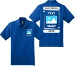 Gildan Custom Polo Shirts - Personalized Short Sleeve Golf Shirt for Adult Men Women Unisex - Add Your Image, Text, or Photo - Image 2
