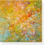 Gloliv Canvas Wall Art – Abstract Wall Decor Painting, Artist-Authorized Reproduction Canvas Prints, Modern Canvas Wall Art Prints for Living Room, Bedroom, or Office 12"X12" - Image 2