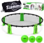GoSports Slammo Game Set (Includes 3 Balls, Carrying Case and Rules) - Outdoor Lawn, Beach & Tailgating Roundnet Game for Kids, Teens & Adults - Image 2