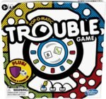 Hasbro Gaming Trouble Board Game, Includes Bonus Power Die and Shield, Family Game for 2-4 Players, Kids, Ages 5+ (Amazon Exclusive) - Image 2