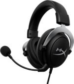 HyperX CloudX, Official Xbox Licensed Gaming Headset, Compatible with Xbox One and Series X|S, Memory Foam Ear Cushions, Detachable Noise-Cancelling Mic, in-line Audio Controls,Black/ Silver - Image 2
