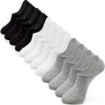 IDEGG No Show Socks Women & Men Low Cut Ankle Short Athletic Running Casual Invisible Liner Socks - Image 2