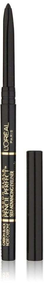 L'Oreal Paris Pencil Perfect Self-Advancing Eyeliner, Carbon Black, 0.01 fl; oz. - Image 2