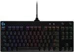 Logitech G PRO Mechanical Gaming Keyboard, Ultra Portable Tenkeyless Design, Detachable Micro USB Cable, 16.8 Million Color LIGHTSYNC RGB Backlit Keys - Image 2