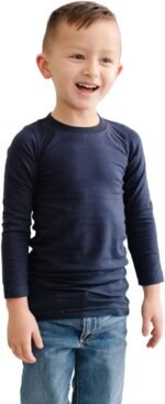 Long Sleeve Compression Tee - Gentle & Calming Compression Shirt for Kids & Adults - Stretchy Sensory Shirt - Image 2