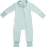 MON CHOU Convertible Footie Pajamas - Premium Pima Cotton Newborn Sleepers - Organic Cotton Baby Pajamas - Newborn Onesie - Image 2