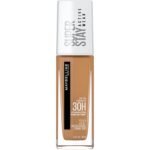 Maybelline Super Stay Full Coverage Liquid Foundation Active Wear Makeup, Up to 30Hr Wear, Transfer, Sweat & Water Resistant, Matte Finish, Golden Caramel, 1 Count - Image 2