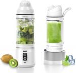 Mulli Portable Blender, 24oz Travel Blender for Shakes and Smoothies, USB Rechargeable Mixer with a Lid for Travel Gym - Image 2