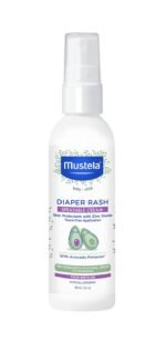 Mustela Baby Diaper Rash Cream Spray – Touch-Free protectant with Zinc Oxide & Natural Avocado - Treats, Soothes and Prevents Diaper Rash- Fragrance-Free - 3 fl. oz - Image 2