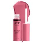 NYX PROFESSIONAL MAKEUP Butter Gloss, Non-Sticky Lip Gloss - Angel Food Cake (True Mauve) - Image 2