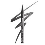 NYX PROFESSIONAL MAKEUP Epic Ink Glitz Liner, Waterproof Metallic Liquid Eyeliner with Vegan Formula - Graphite Glitz (Shimmer Graphite Black) - Image 2