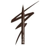 NYX PROFESSIONAL MAKEUP Epic Ink Liner, Waterproof Liquid Eyeliner with Vegan Formula - Dark Chocolate (Dark Brown Matte) - Image 2