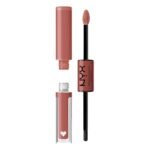 NYX PROFESSIONAL MAKEUP Shine Loud, Long-Lasting Liquid Lipstick with Clear Lip Gloss - Magic Maker (Dusty Nude Mauve) - Image 2