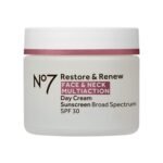 No7 Restore & Renew Multi Action Face & Neck Cream - Anti Aging Face Moisturizer with SPF 30 - Helps to Firm & Hydrate Crepey Skin - Formulated with Hyaluronic Acid, Peptides & Ceramides (1.69 Oz) - Image 2