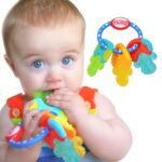 Nuby Ice Gel Teether Keys - Silicone Soothing Baby Teether Toys for Infants - Gentle for Sore Gums Colorful and Fun Toys - Safe and Durable Infant Baby Teething Toy - Blue - Image 2