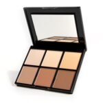 Palladio Definer Contour and Highlight Palette, Perfect for Sculpting Facial Features, Blendable Satin Finish Colors, 6 shades for Contouring and Highlighting, Compact Powder with Mirror - Image 2