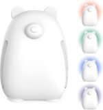 Pure Enrichment PureBaby Kids Bear Air True HEPA Air Purifier - 4 Stage Air Filtration, UV-C Light, and Night Light for Medium-Large Rooms - Baby Nurseries, Kid Bedrooms (White) - Image 2