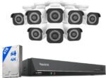 REOLINK 4K Security Camera System, RLK16-800B8 8pcs H.265 PoE Wired with Person Vehicle Detection, 8MP/4K 16CH NVR with 4TB HDD for 24-7 Recording - Image 2
