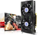 RX 580 Graphics Card 8GB 2048SP GDDR5 256 Bit PC Gaming Video Card 3*DP 1*HDMI PCI Express 3.0 with Freeze Fan Stop for Desktop Computer GPU for Gaming PC - Image 2