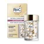 RoC Retinol Correxion Anti-Aging Wrinkle Night Serum, Retinol Serum for Face, Daily Treatment for Fine Lines, Post Acne Scars, 30 Capsules, Unscented, 0.35 Fl Oz - Image 2