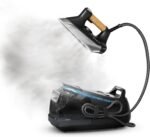 Rowenta, Iron, Ultimate Steam Pro Stainless Steel Soleplate Professional Steam Station for Clothes, 1800 Watts, 1.3L Removable Tank, Boiler Technology, Fast Heat Up, Black Clothes Iron, DG8668 - Image 2